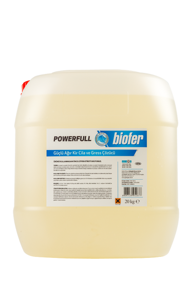 Biofer Güçlü Ağır Kir Cila ve Gress Çözücü