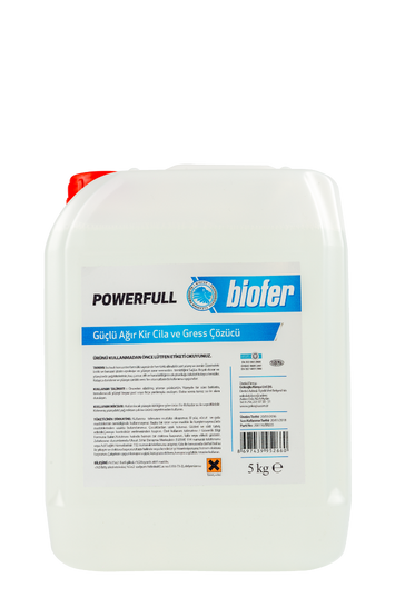Biofer Güçlü Ağır Kir Cila ve Gress Çözücü
