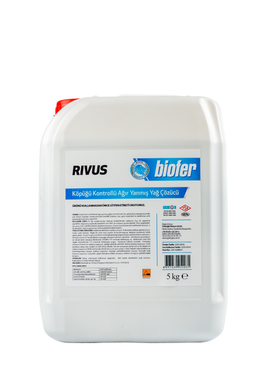 Biofer Köpüğü Kontrollü Ağır Yanmış Yağ Çözücü